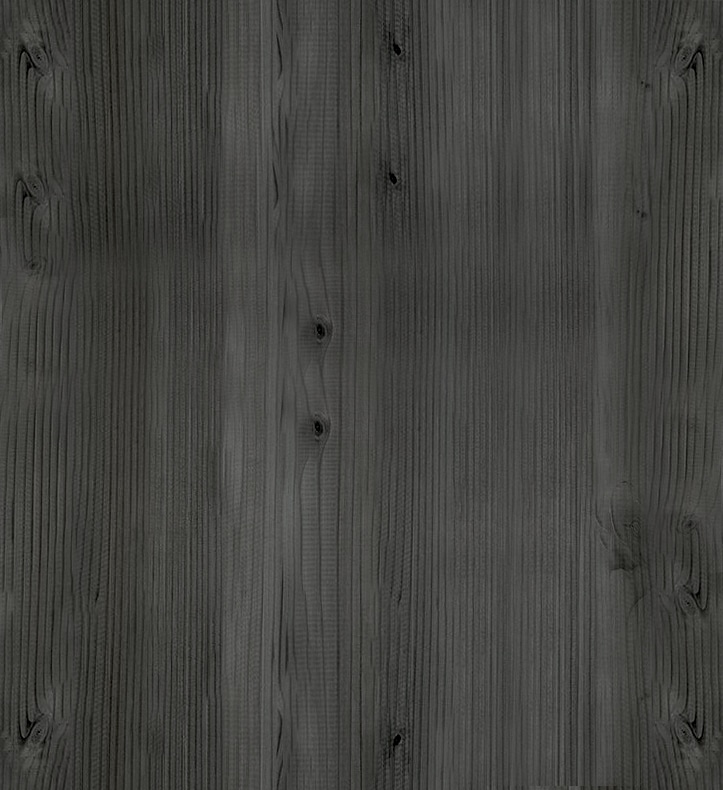 Kit clôture bois occultante pin sylvestre gris anthracite, texture grain du bois visible