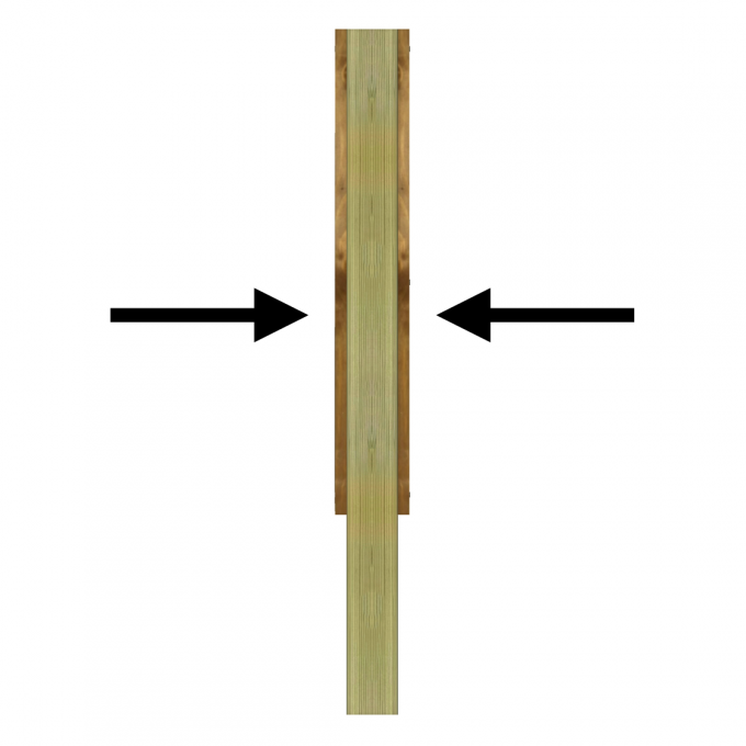 Clôture double face recto-verso