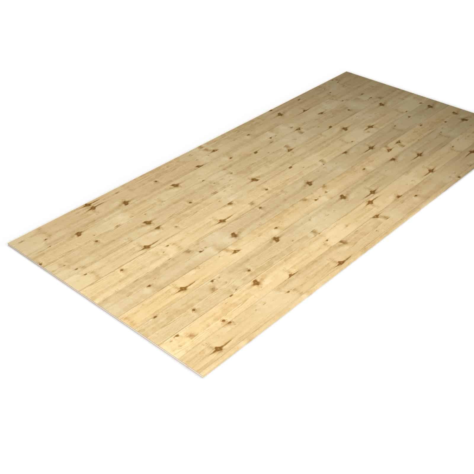 Panneau 3 plis épicéa 1250x2500, épaisseur 12 mm, poncé : pièce seule