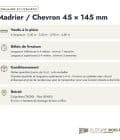 Madrier 45x145 en pin sylvestre raboté, autoclave vert : commande et livraison