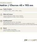 Madrier 45x195 en pin sylvestre raboté, autoclave vert : commande et livraison