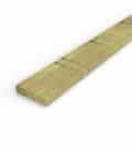 Madrier 45x195 en pin sylvestre raboté, autoclave vert : pièce seule