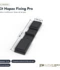 Kit Hapax Fixing Pro pour lames de 19 à 27 mm, 100 fixations et 300 vis inox : piece cotee