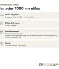 Tôle bac acier anthracite RAL 7016, 63/100, profil Tolebac : commande et livraison